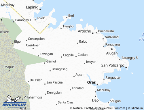 MICHELIN Buntay map - ViaMichelin