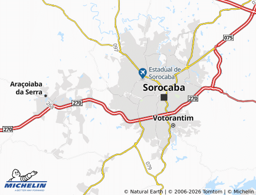 Mapa MICHELIN Jardim Itanguá - ViaMichelin
