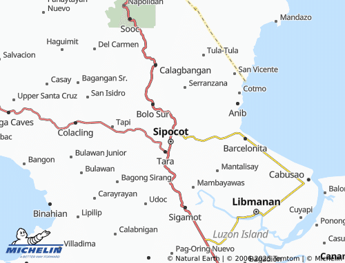 MICHELIN North Centro map - ViaMichelin