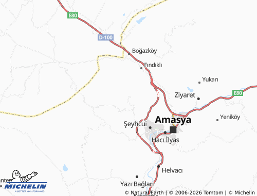 Mapa MICHELIN Bağlarüstü - ViaMichelin
