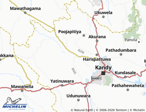 Mappa MICHELIN Kurundugolla - ViaMichelin