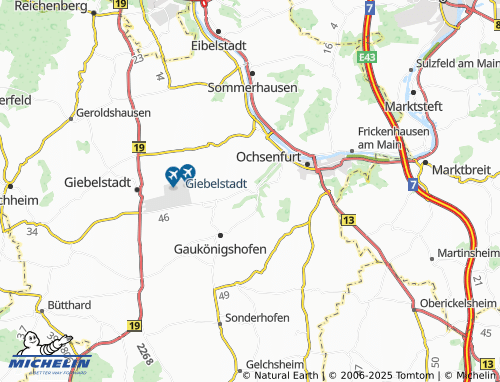 Mapa MICHELIN Tückelhausen - ViaMichelin