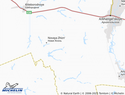 MICHELIN Dubrovka map - ViaMichelin
