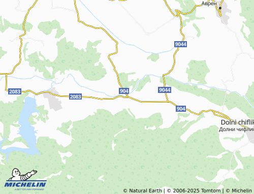 MICHELIN Grozdyovo map - ViaMichelin