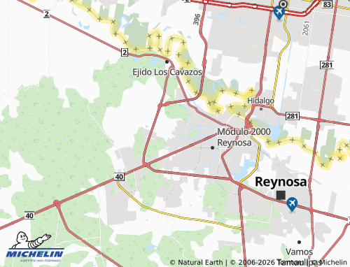 MICHELIN Las Ceibas map - ViaMichelin