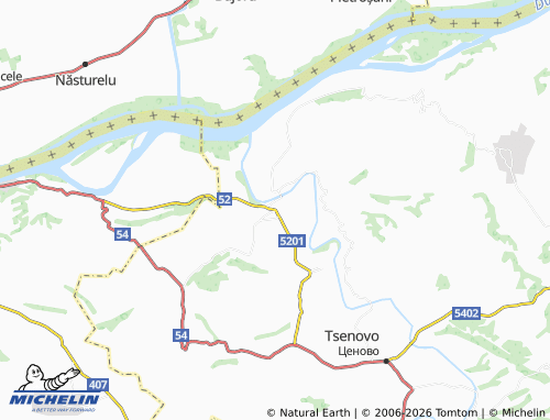 MICHELIN-Landkarte Novgrad - ViaMichelin