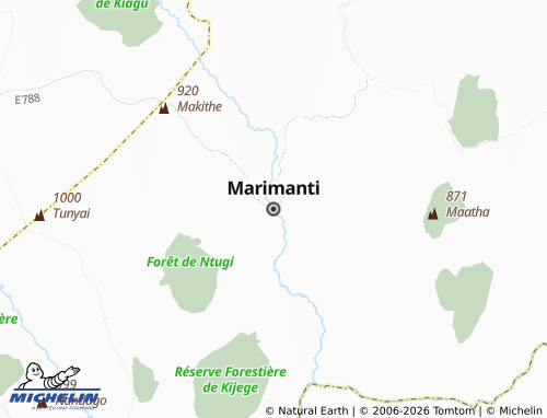 Kaart MICHELIN Marimanti - ViaMichelin