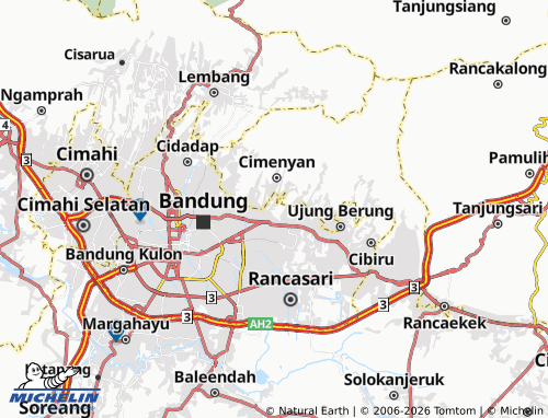 Mapa MICHELIN Jatihandap - ViaMichelin