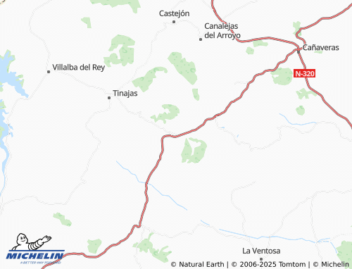 MICHELIN Gascueña map - ViaMichelin