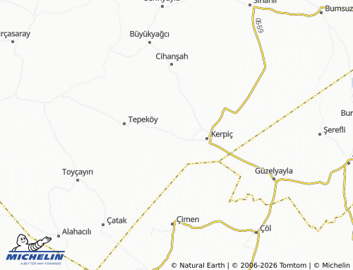 Mappa MICHELIN Saatli - ViaMichelin
