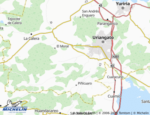 Mapa MICHELIN Caricheo - ViaMichelin