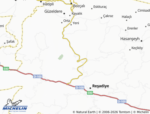 MICHELIN Yolüstü map - ViaMichelin