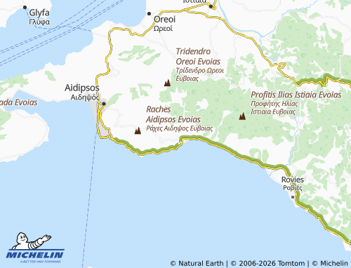 Carte MICHELIN Ano Ilia - ViaMichelin