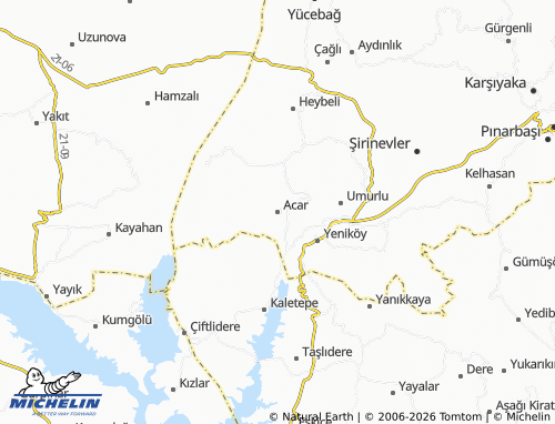 Mappa MICHELIN Acar - ViaMichelin