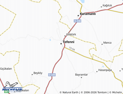 Mappa MICHELIN Esentepe - ViaMichelin