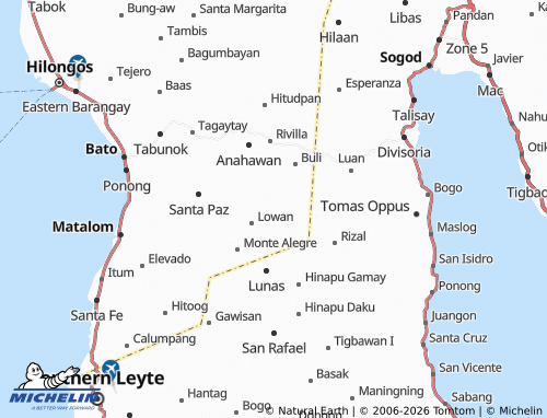 MICHELIN Tigbao map - ViaMichelin
