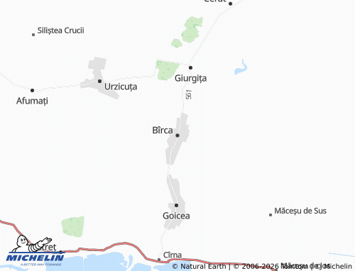 Mappa MICHELIN Bîrca - ViaMichelin