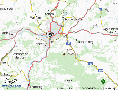 Mapa MICHELIN Erdsegen - ViaMichelin