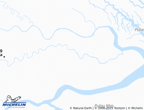 MICHELIN Sungai Iliran map - ViaMichelin