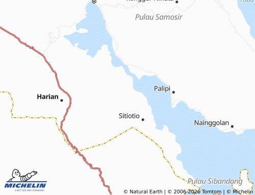 MICHELIN Parsaoran map - ViaMichelin
