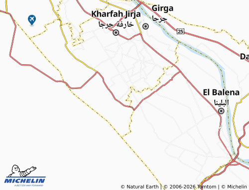 Mappa MICHELIN Koum Ashkeelou - ViaMichelin
