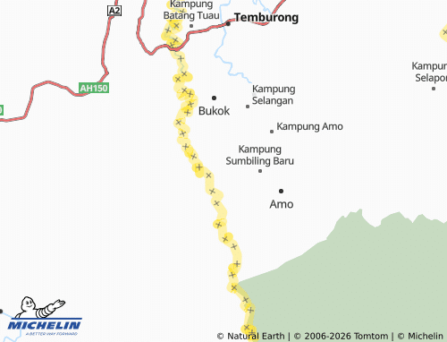 Mappa MICHELIN Kampung Lepong - ViaMichelin