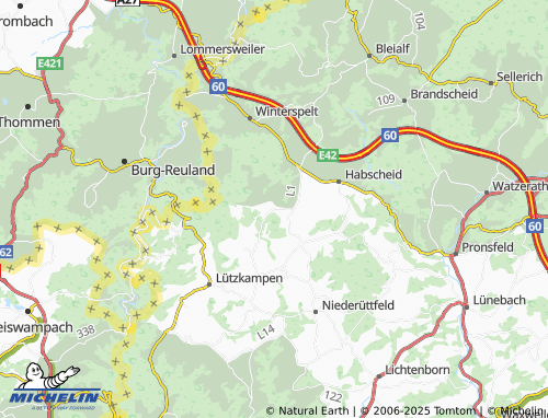MICHELIN-Landkarte Heckhuscheid - ViaMichelin