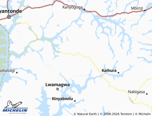 MICHELIN-Landkarte Kamese - ViaMichelin