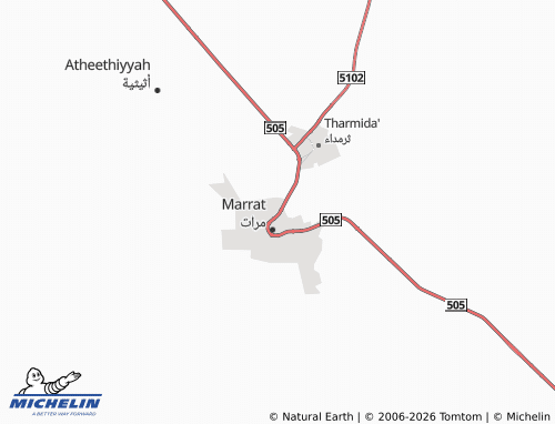 Carte MICHELIN al-Rawabi - ViaMichelin