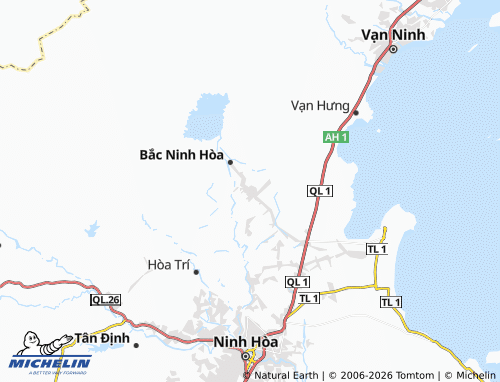 Mapa MICHELIN Ninh Sơn - ViaMichelin