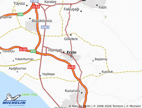 Mappa MICHELIN İsali - ViaMichelin