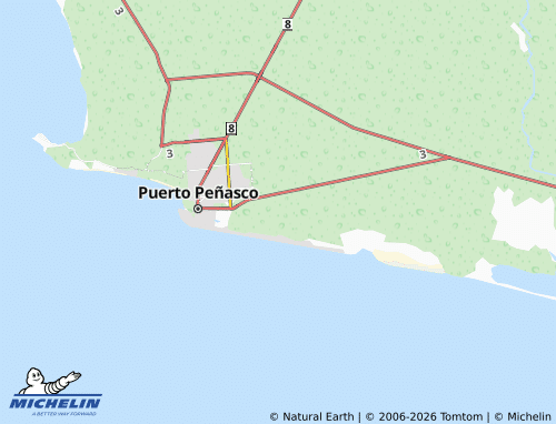 MICHELIN Nuevo Peoasco map - ViaMichelin