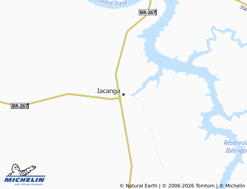Mapa MICHELIN Iacanga - ViaMichelin