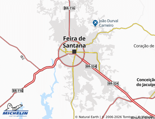 Mappa MICHELIN Brasília - ViaMichelin