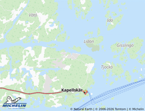 Mapa MICHELIN Gräddö - ViaMichelin