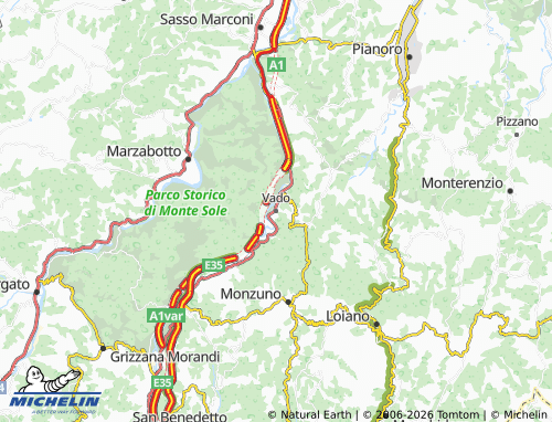Mappa MICHELIN Vado - ViaMichelin