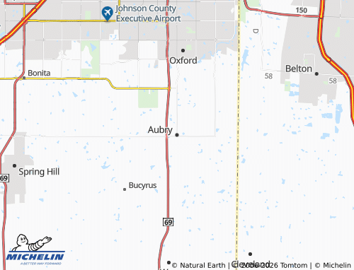 Mappa MICHELIN Aubry - ViaMichelin
