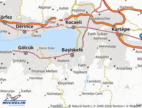 MICHELIN Sahil map - ViaMichelin