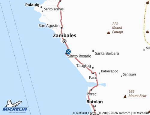 MICHELIN Zone 4 Poblacion map - ViaMichelin