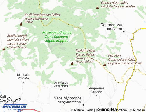 Carte MICHELIN Kromni - ViaMichelin