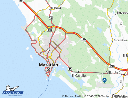 Mapa MICHELIN Lomas del Ébano - ViaMichelin