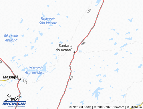 Mappa MICHELIN João Alfredo - ViaMichelin