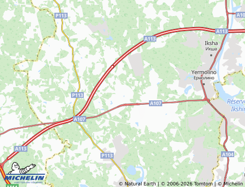 Carte MICHELIN Nikol'skoye - ViaMichelin