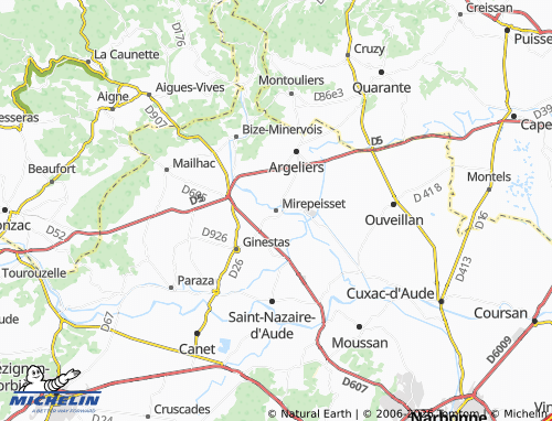 Mappa MICHELIN Mirepeisset - ViaMichelin