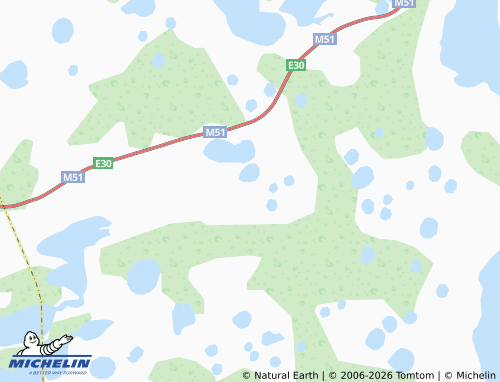 MICHELIN-Landkarte Malodolgiye - ViaMichelin