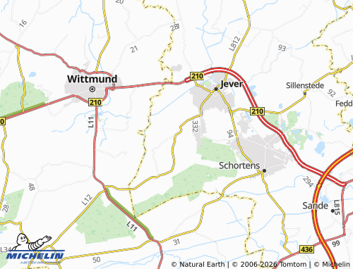MICHELIN Cleverns map - ViaMichelin