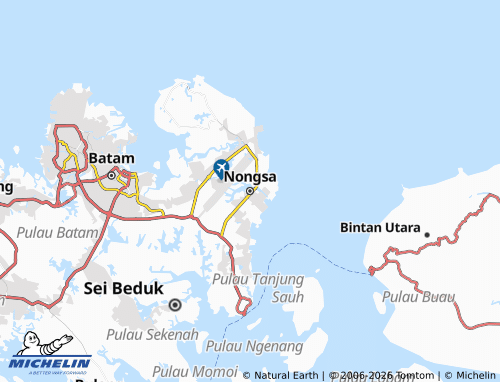 Mapa MICHELIN Nongsa - ViaMichelin