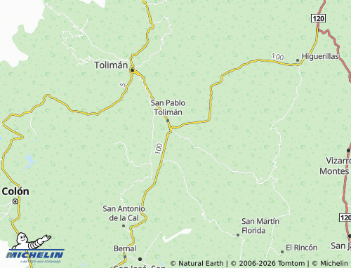 MICHELIN-Landkarte Campesina - ViaMichelin