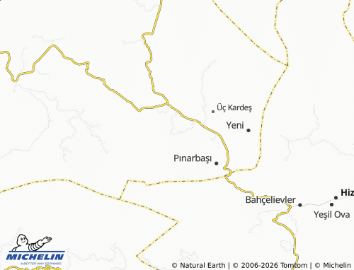 MICHELIN Kavakdibi map - ViaMichelin