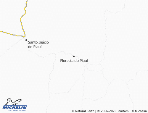 Carte MICHELIN Floresta do Piauí - ViaMichelin